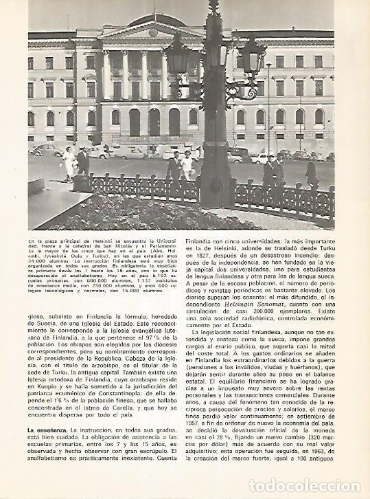 Postcards: LAMINA 11137: Plaza principal de Helsinki Finlandia - Varios