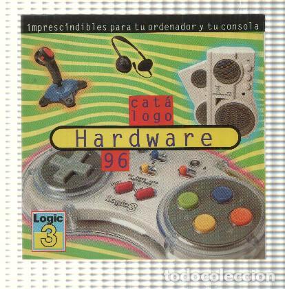 Postales: catalogo: Hardware 96, Logic 3. Perifericos para el ordenador Gamepads, ratones, altavoces, auricula