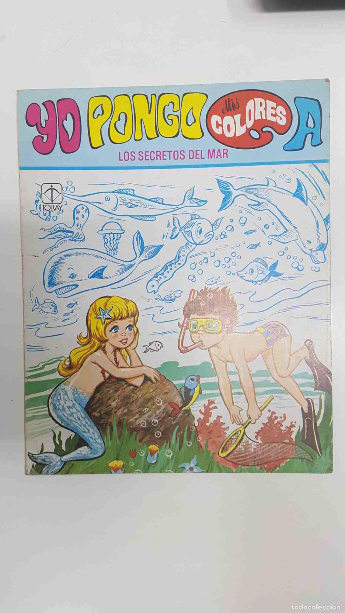 Postkarten: cuaderno de colorear num 9: Los secretos del mar. Yo pongo mis Colores al Abecedario