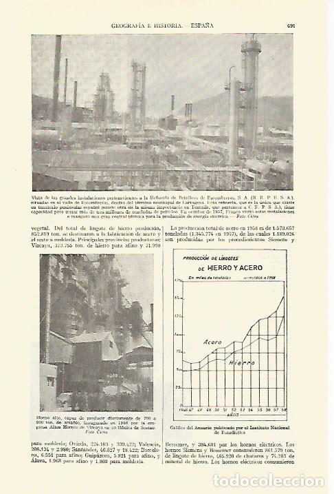 Cartoline: LAMINA ESPASA 21707: Refineria de Petroleos de Escombreras en Murcia - Varios