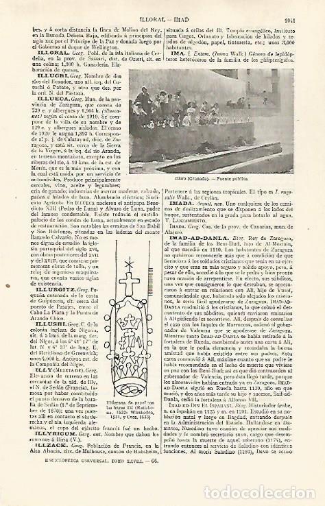 Postales: LAMINA ESPASA 30331: Fuente de Illora Granada - Varios