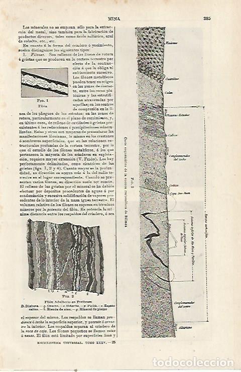 Postkarten: LAMINA ESPASA 24000: Cuenca carbonifera de Belmez - Varios
