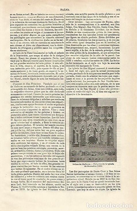 Postkarten: LAMINA ESPASA 24292: Poliptico de la iglesia de Montesion de Palma de Mallorca - Varios
