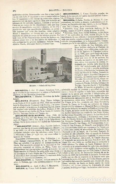 Postkarten: LAMINA ESPASA 24343: Palacio del rey Enzo en Bolonia - Varios