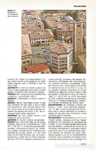 Cartoline: LAMINA 11294: Vista de Parma Italia - Varios