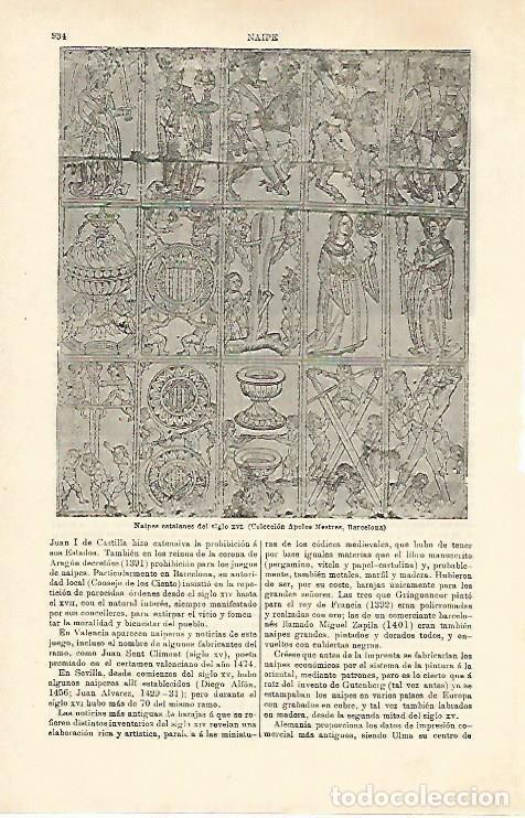 Postcards: LAMINA ESPASA 24627: Naipes catalanes. Coleccion Apeles Mestres de Barcelona - Varios