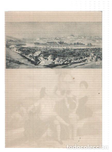 Postales: El Museo del Prado, laminas 85 y 86: La pradera de San Isidro y La Vendimia (Goya)