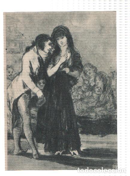 Postales: El Museo del Prado, laminas 89 y 90: Dibujos (Goya)