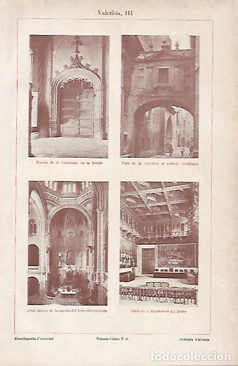 Cartoline: LAMINA ESPASA 4743: Imagenes de Valencia - Varios Autores