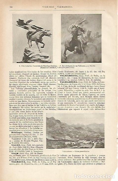 Postales: LAMINA ESPASA 4756: Valkiria - Varios Autores