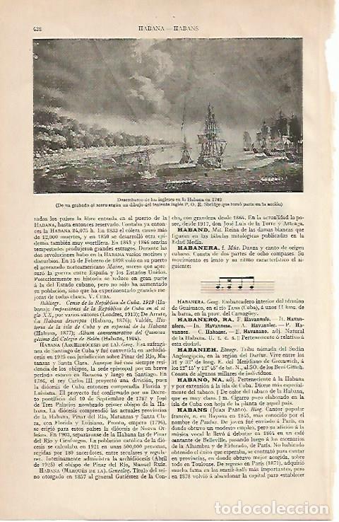 Postkarten: LAMINA ESPASA 474: Desembarco de los ingleses en La Habana 1762 - Varios autores