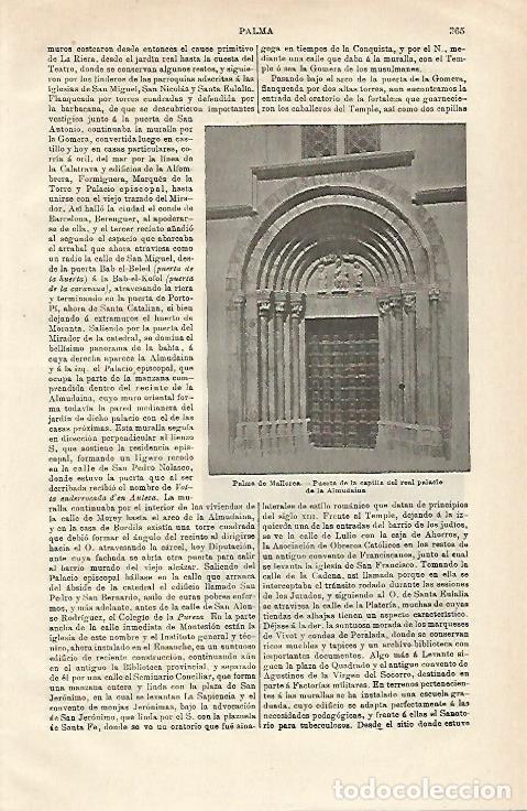 Cartoline: LAMINA ESPASA 24289: Capilla del Real Palacio de la Almudaina en Palma de Mallorca - Varios
