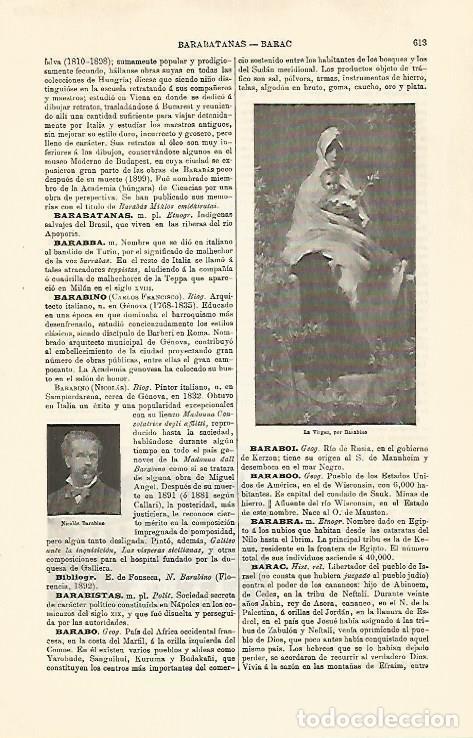 Cartoline: LAMINA ESPASA 30797: La Virgen por Barabino - Varios