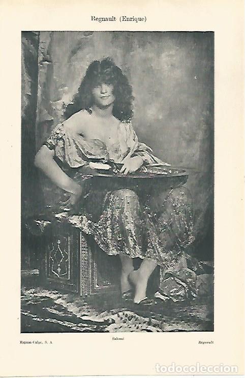 Postkarten: LAMINA ESPASA 30979: Salome por E. Regnault - Varios