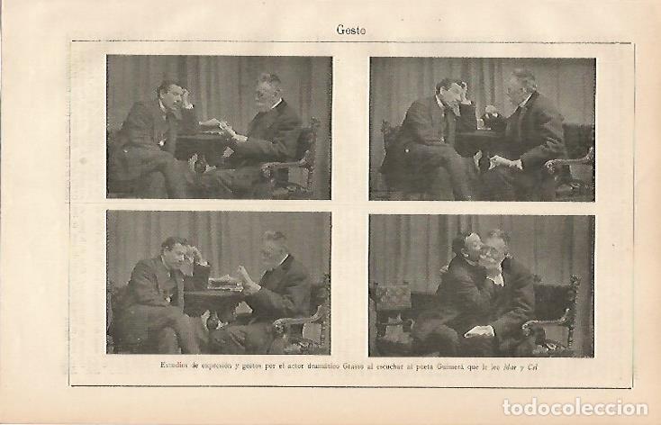 Cartoline: LAMINA ESPASA 24972: El actor Grasso y Angel Guimera - Varios