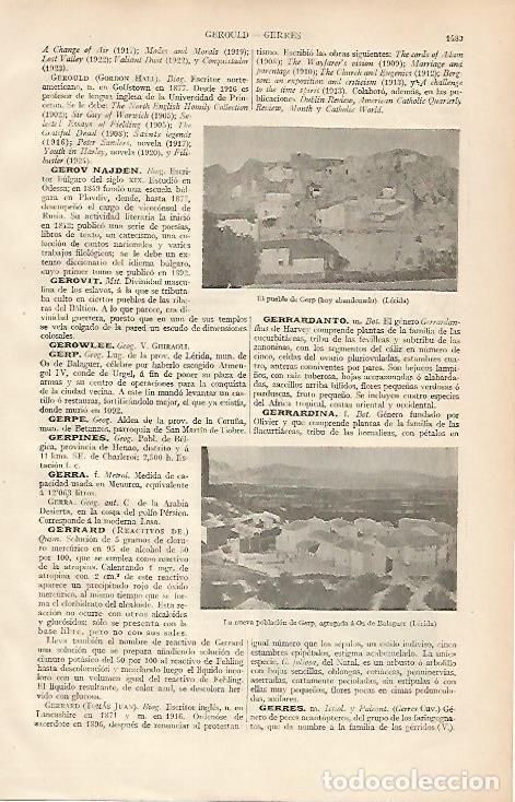 Postkarten: LAMINA ESPASA 24967: Pueblo abandonado de Gerp Lleida - Varios