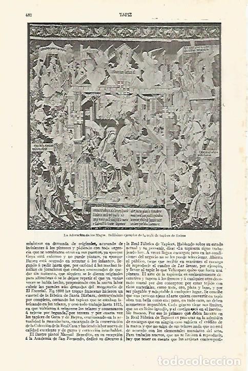 Postcards: LAMINA ESPASA 31202: La Adoracion de los Magos tapiz de Reims - Varios