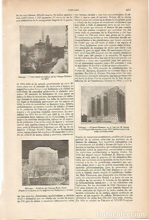 Postkarten: LAMINA ESPASA 25090: Chicago Tribune en 1927 - Varios