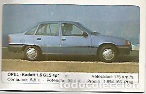 Postales: CROMO 338 ALBUM COCHES MOTOR 16: OPEL KADETT 1.6 GLS - Varios