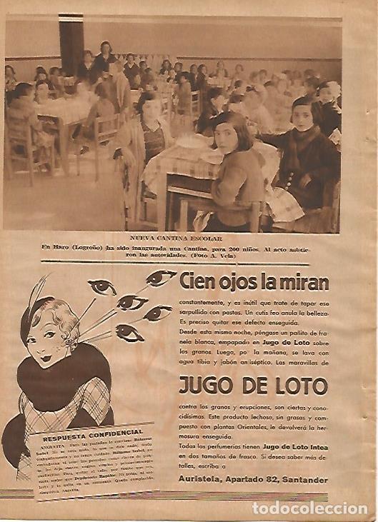 Postkarten: LAMINA BLANCO Y NEGRO 11828: Cantina escolar en Haro La Rioja - Varios