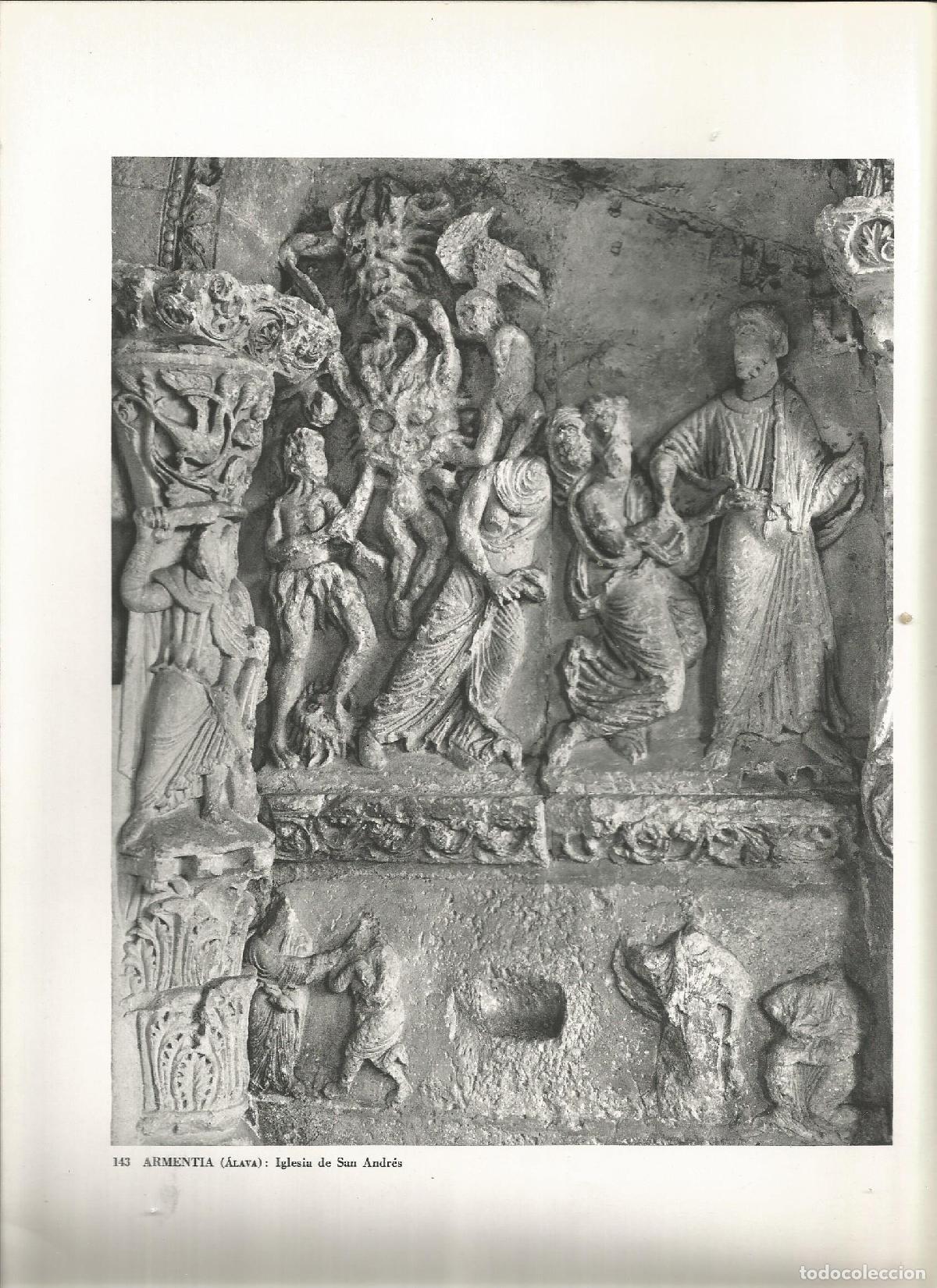 Cartoline: Lamina 0064: ARMENTIA (Alava). Iglesia de San Andres - Marcel Durliat