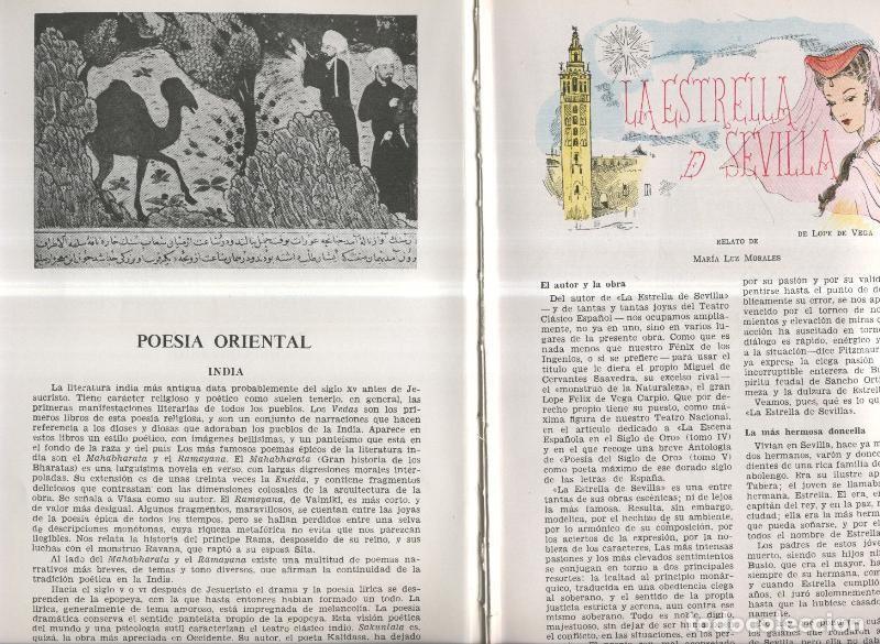 Postcards: La estrella de Sevilla, relato de Maria Luiz Morales y Poesia oriental - Varios