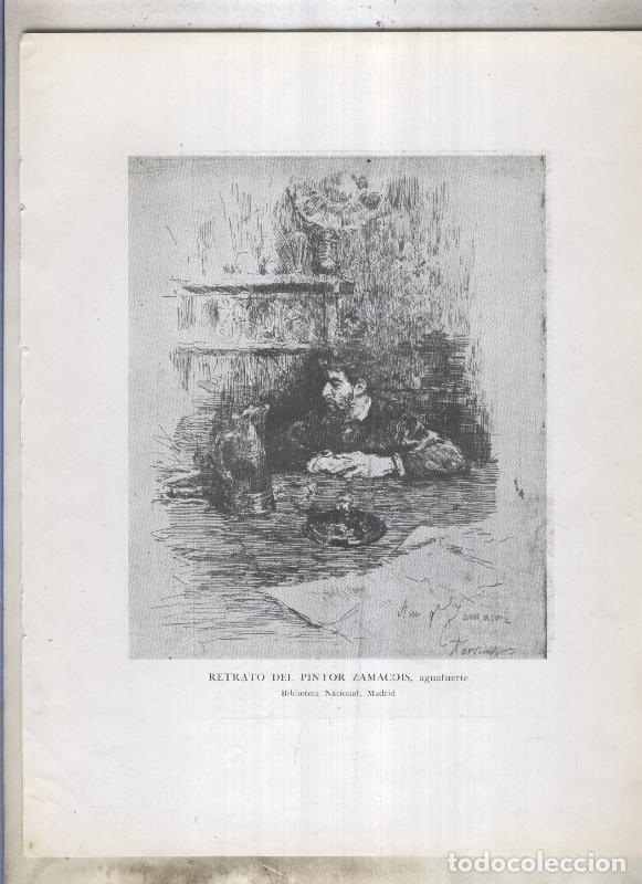 Cartoline: Mariano Fortuny numerado 02: Retrato del pintor Zamacois - Varios