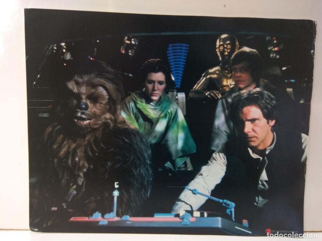 Postales: Movie-Card: STAR WARS, Numero 05: Shuttle Tydirium requesting deactivation of the deflector shield (