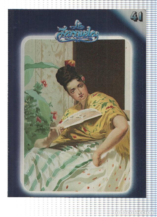 Cartoline: Fasciculo: HISTORIA DE LA ZARZUELA, Numero 41: La Gatita Blanca - El Pu&ntilde;ao de Rosas (Zacosa) - Juan