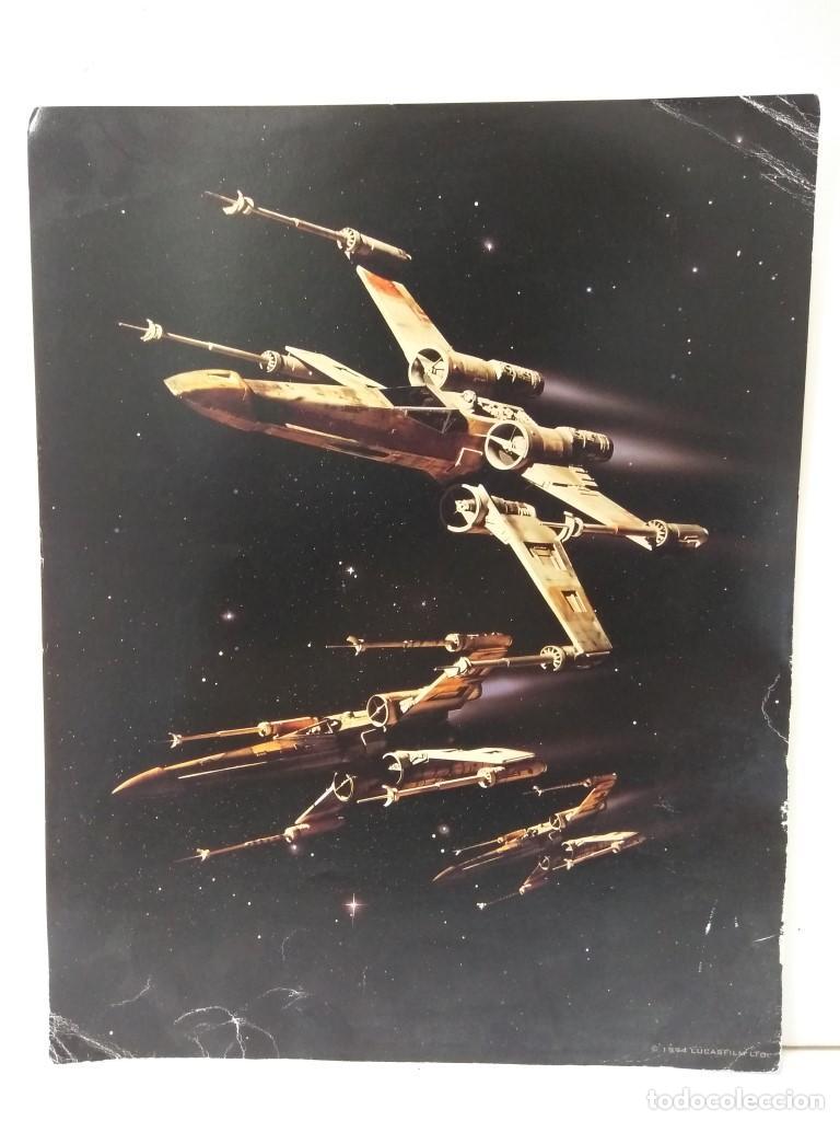 Postales: Movie-Card: STAR WARS, Numero 01: X-Wing Fighters in Attack Formation (Lucas Film 1994) - Lucas Fil