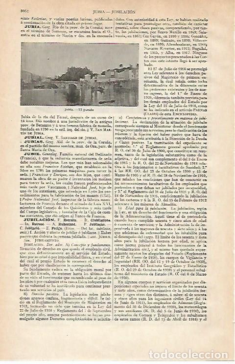 Cartes Postales: LAMINA ESPASA 21096: Puente de Jubia La Coru&ntilde;a - Varios