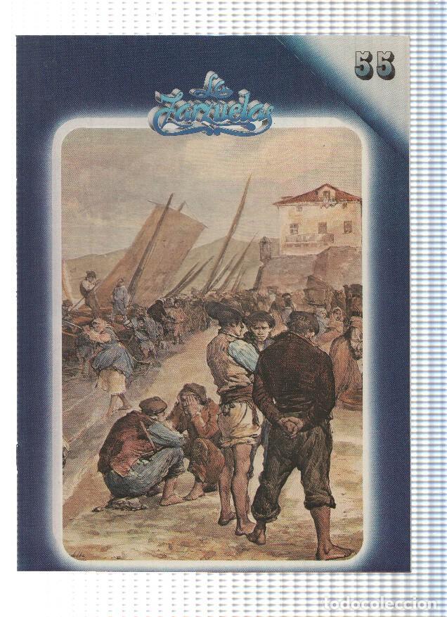 Cartoline: Fasciculo: HISTORIA DE LA ZARZUELA, Numero 55: La Taberna del Puerto (Zacosa) - Juan Arnau