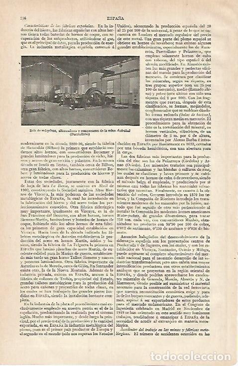 Postkarten: LAMINA ESPASA 15588: Mina Asdrubal en Puertollano - Varios