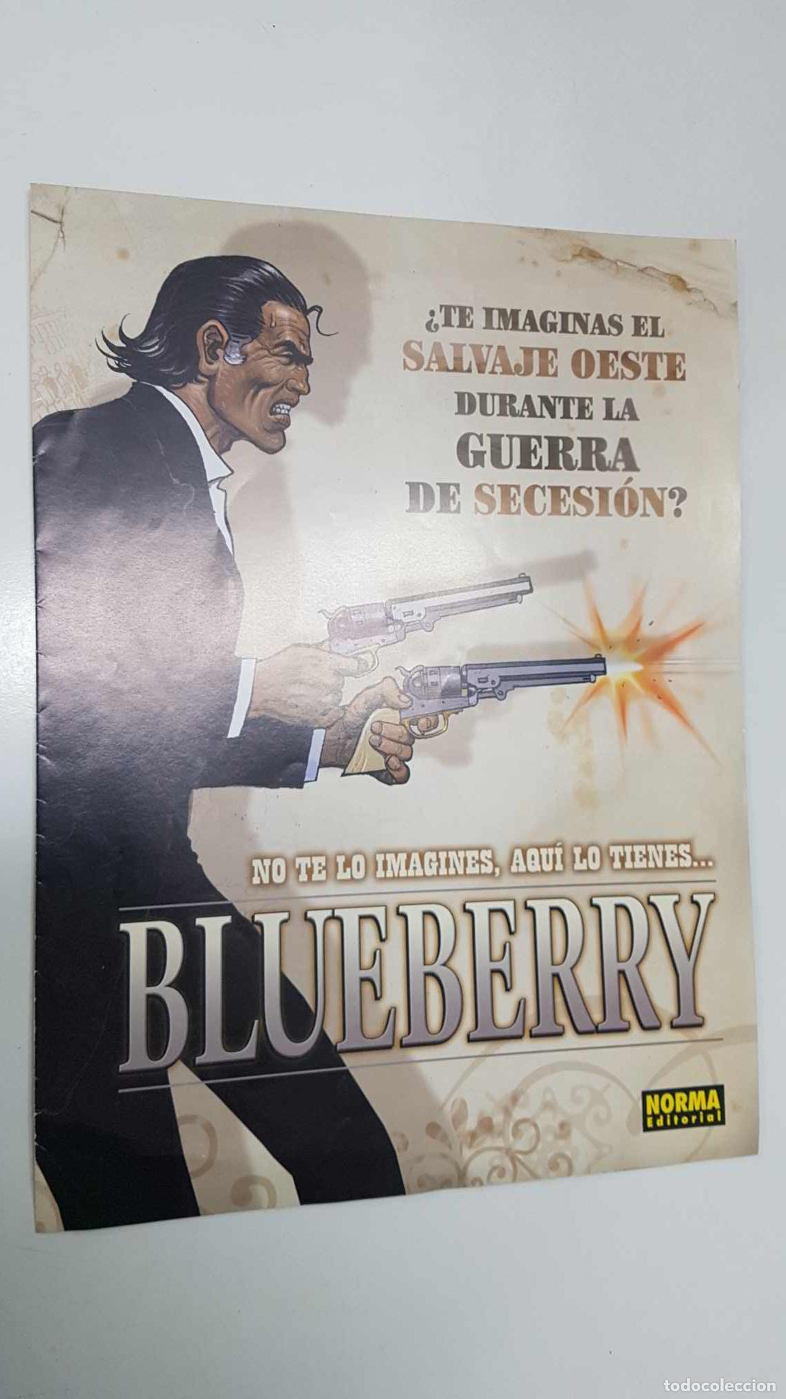 Postales: Catalogo publicitario: Novedades Norma Editorial Navidad 2003. Portada: Blueberry
