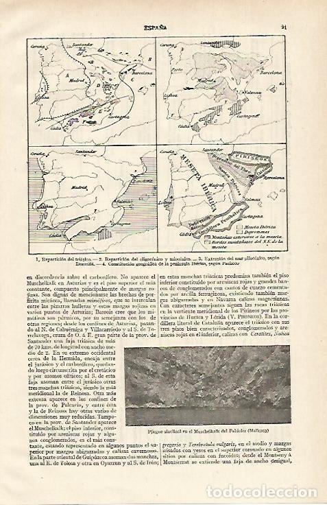 Postais: LAMINA ESPASA 15547: Munchelkalk del Fabioler Mallorca - Varios