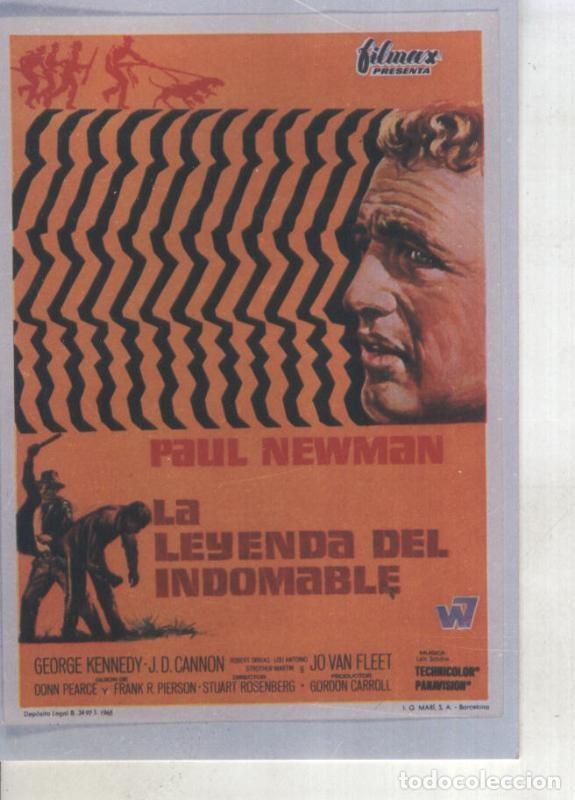 Postales: Foto cine 268: La leyenda del indomable (Paul Newman) - Varios