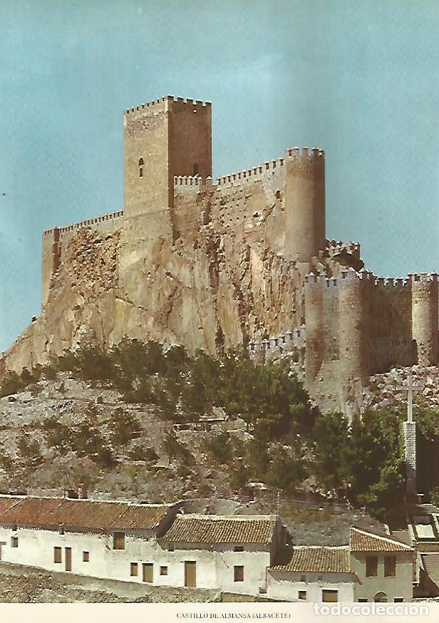 Postcards: Lamina 12187: Castillo de Almansa Albacete - Varios
