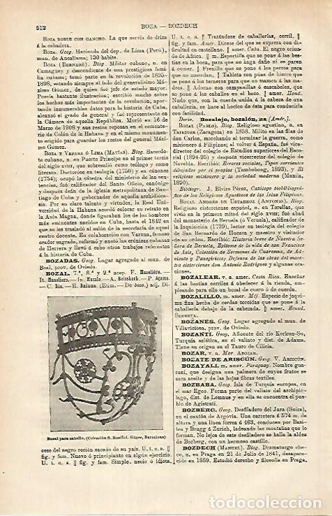 Postkarten: LAMINA ESPASA 25323: Bozal para caballo - Varios