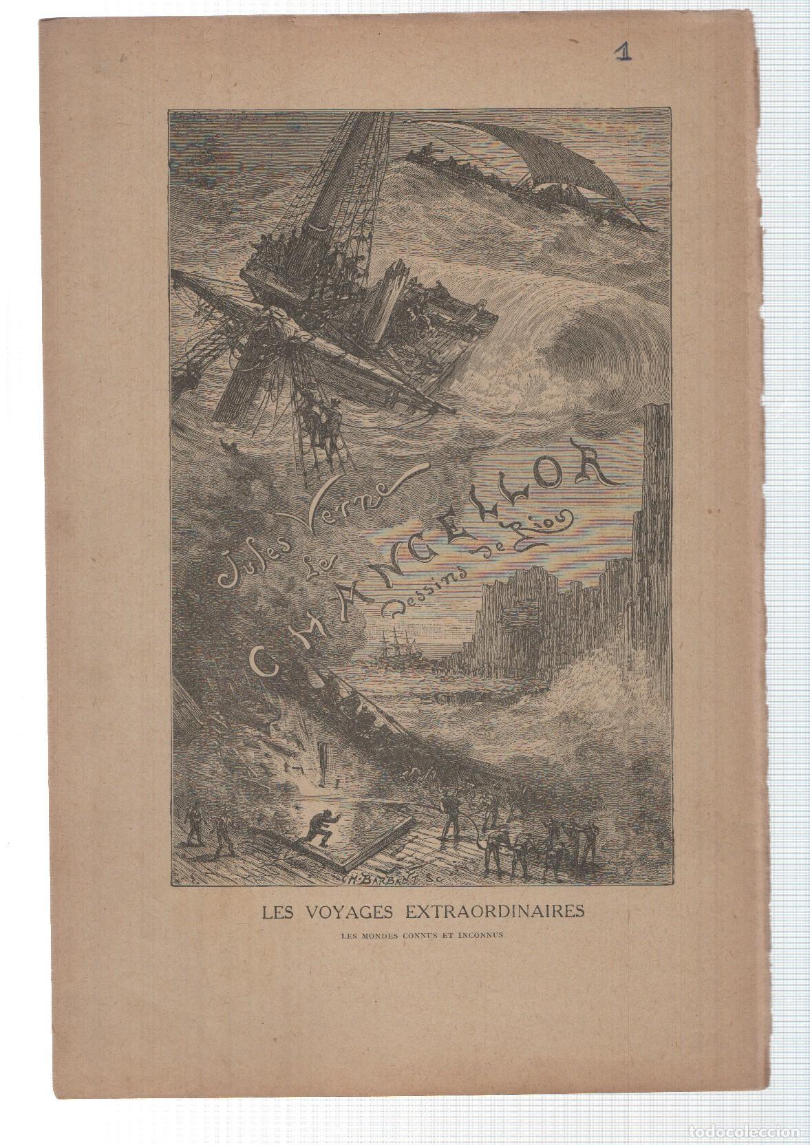 Postkarten: Le Chancellor de Jules Verne lamina 01