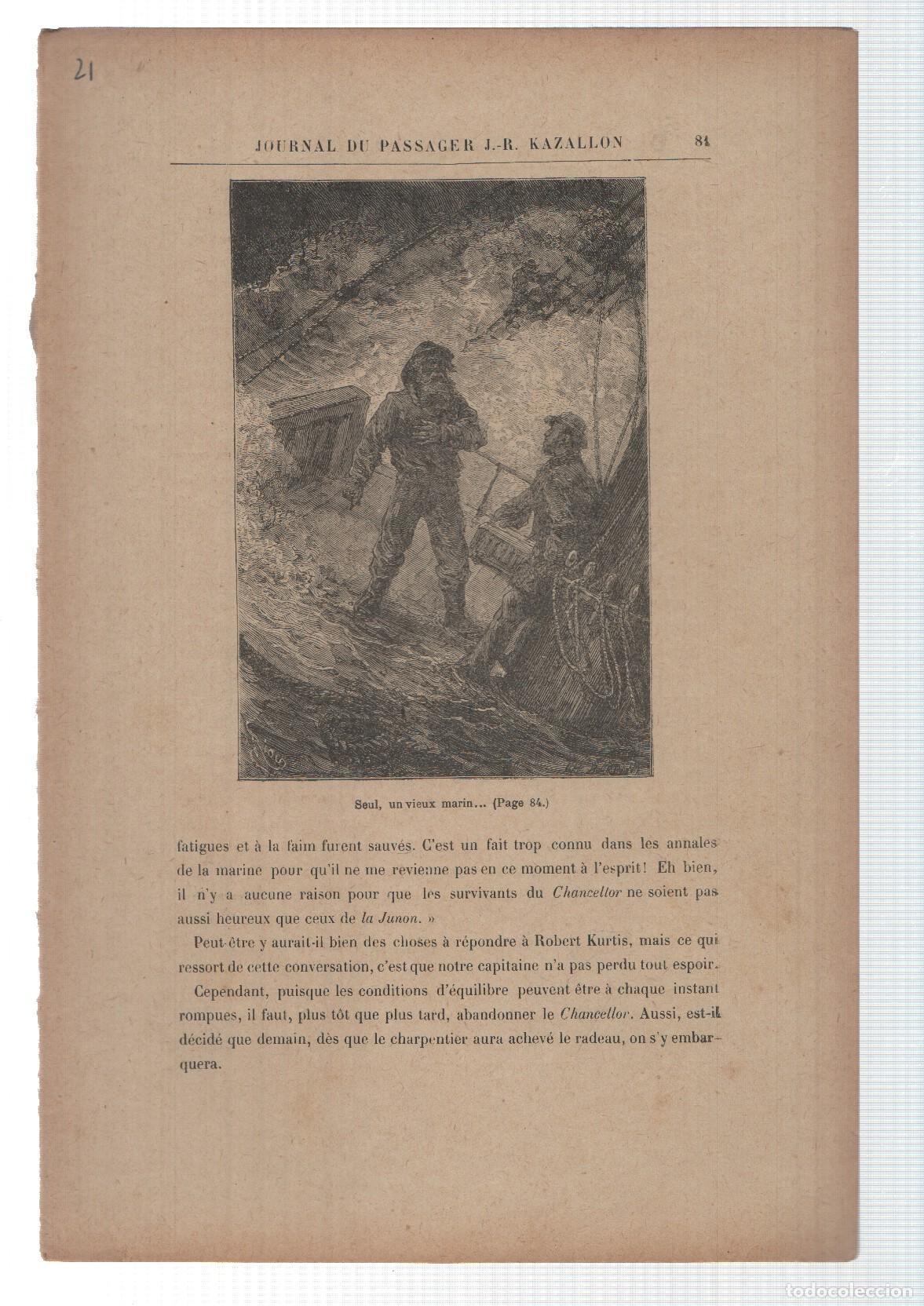 Cartes Postales: Le Chancellor de Jules Verne lamina 21