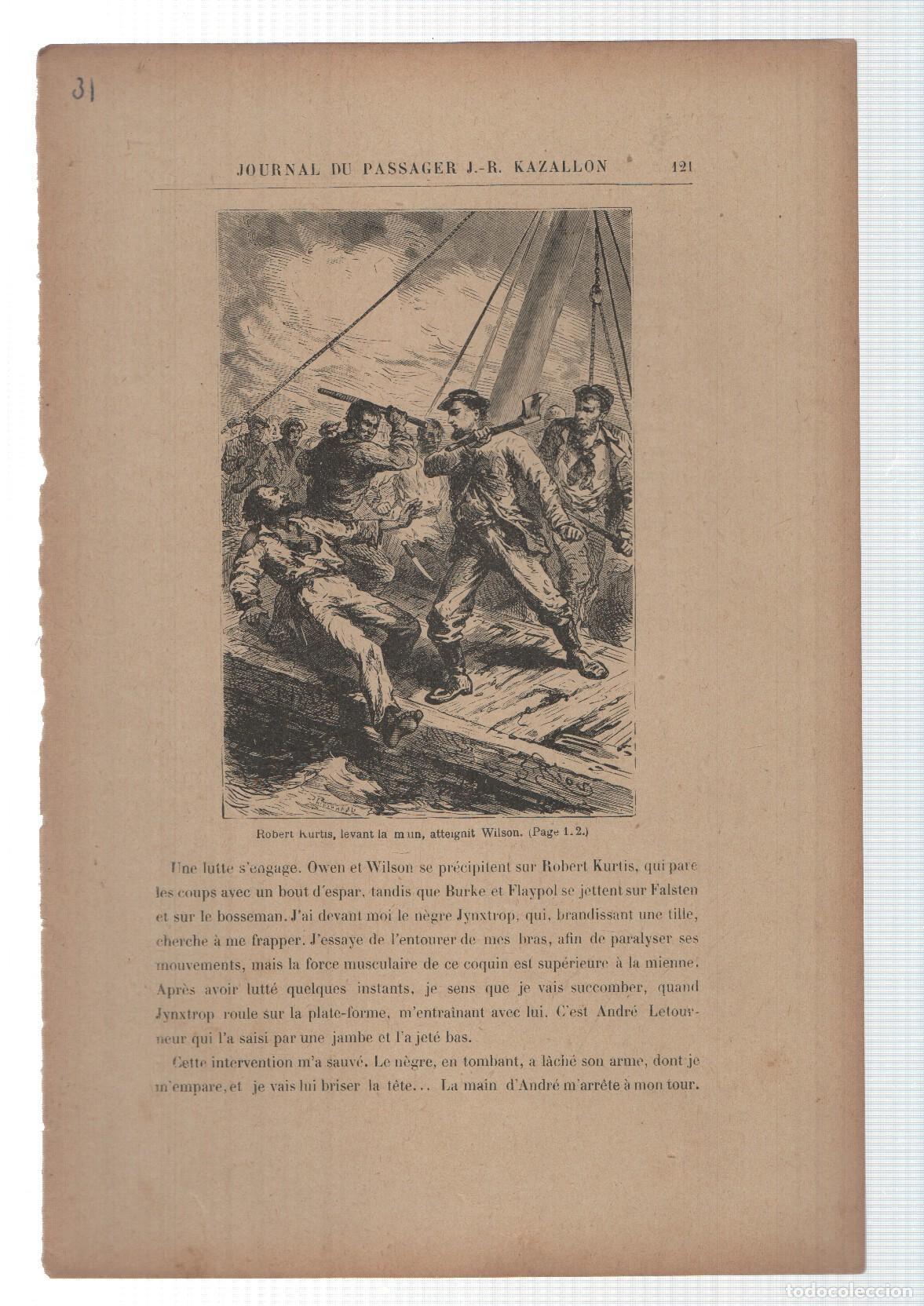 Postkarten: Le Chancellor de Jules Verne lamina 31