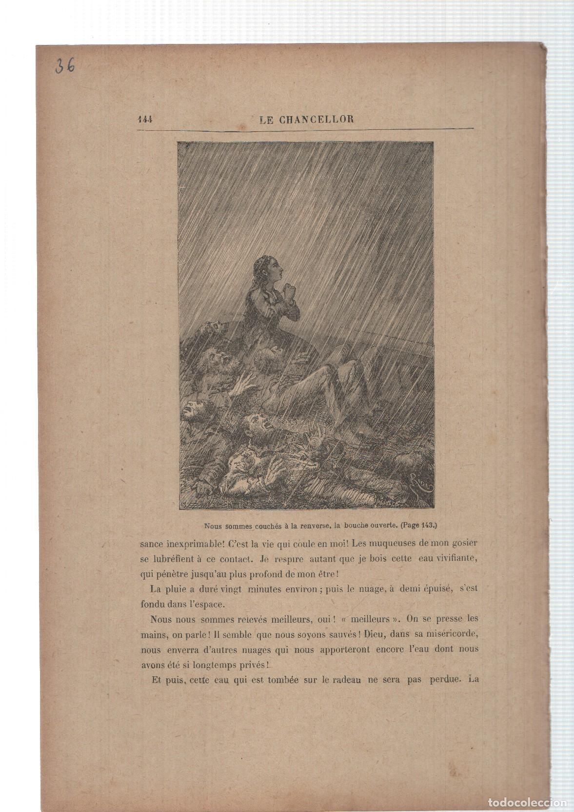 Postkarten: Le Chancellor de Jules Verne lamina 36