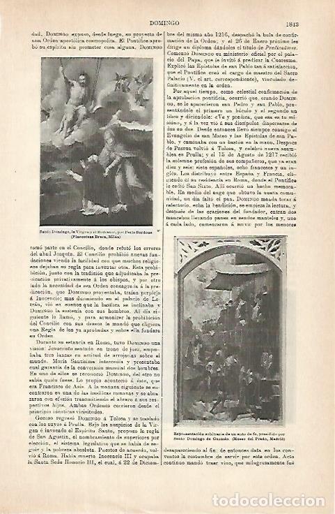 Postcards: LAMINA ESPASA 31478: Santo Domingo por Paris Bordone - Varios