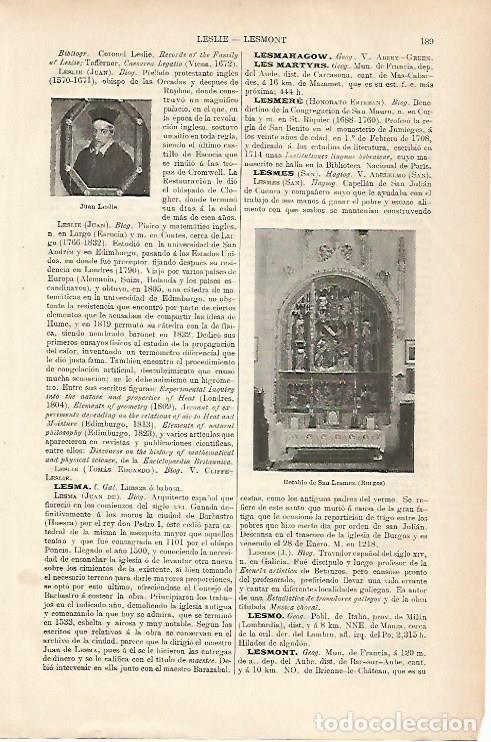 Postcards: LAMINA ESPASA 25602: Retablo de San Lesmos en Burgos - Varios