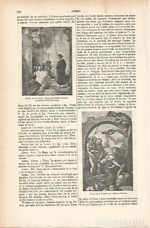 Postais: LAMINA ESPASA 25692: Jesus en el Limbo por Durero - Varios