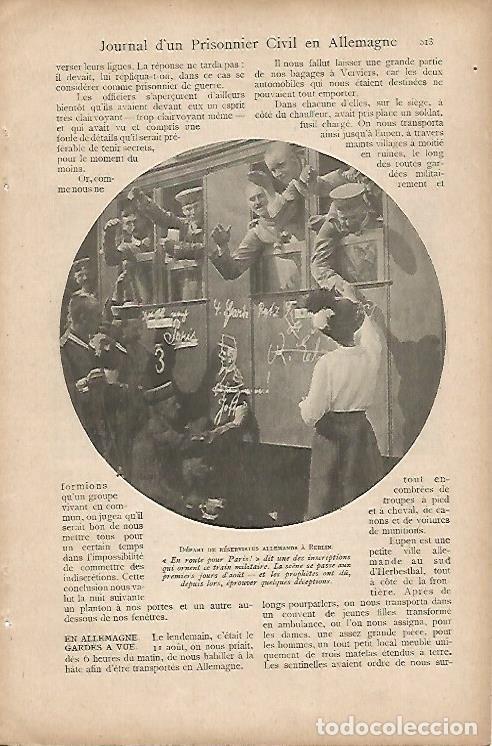 Postkarten: LAMINA 12578: Partida de reservistas alemanes en Berlin - Varios