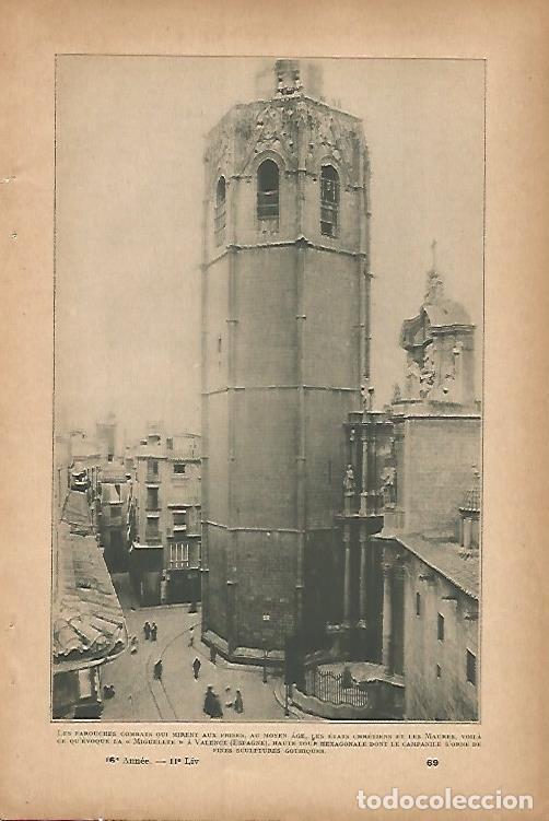 Postkarten: LAMINA 12796: El Miguelete de Valencia - Varios