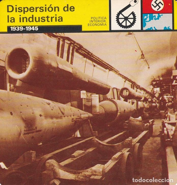 Postales: FICHA POLITICA INTERIOR ECONOMIA 19: DISPERSION DE LA INDUSTRIA. 1939-1945 - Varios