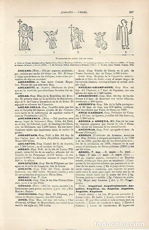 Postcards: LAMINA ESPASA 23781: Filigranas de papel con un angel - Varios