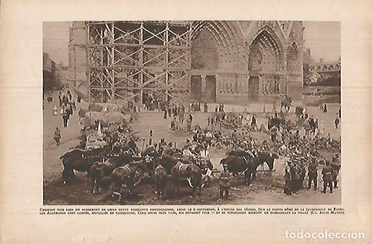 Postkarten: LAMINA 12903: Reims el 6 de septiembre de 1914 - Varios